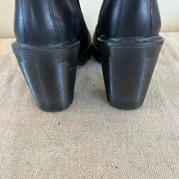 Dr. Martens Black Heeled Boots - Picture 4 of 13